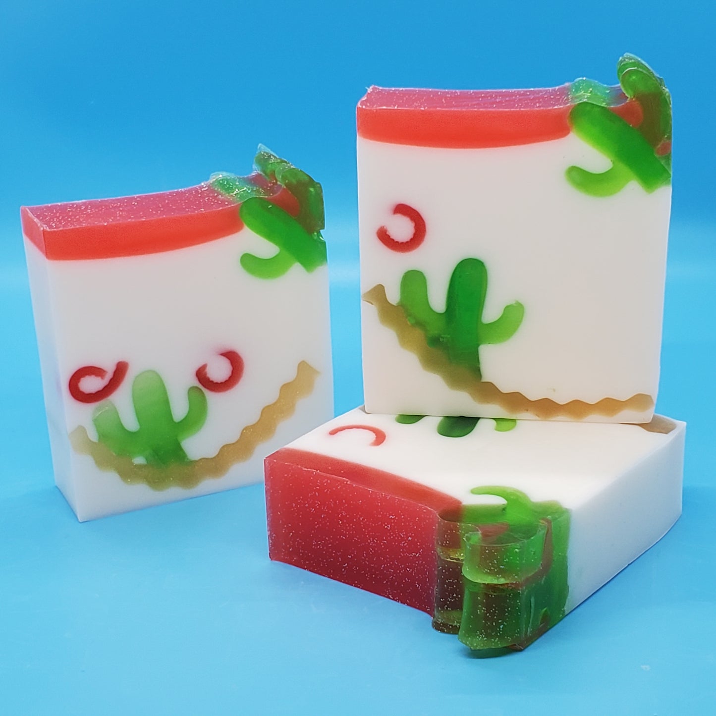 "Cactus Flower" Handcrafted Soap