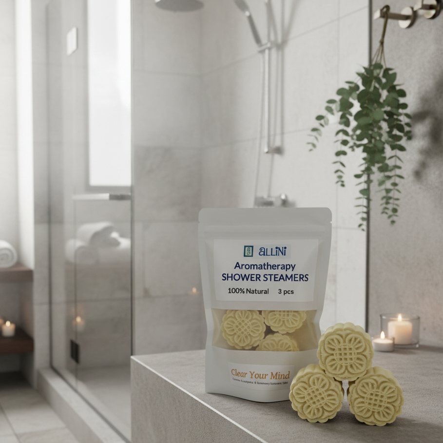 "Clear Your Mind" Aromatherapy Shower Steamers 3pcs