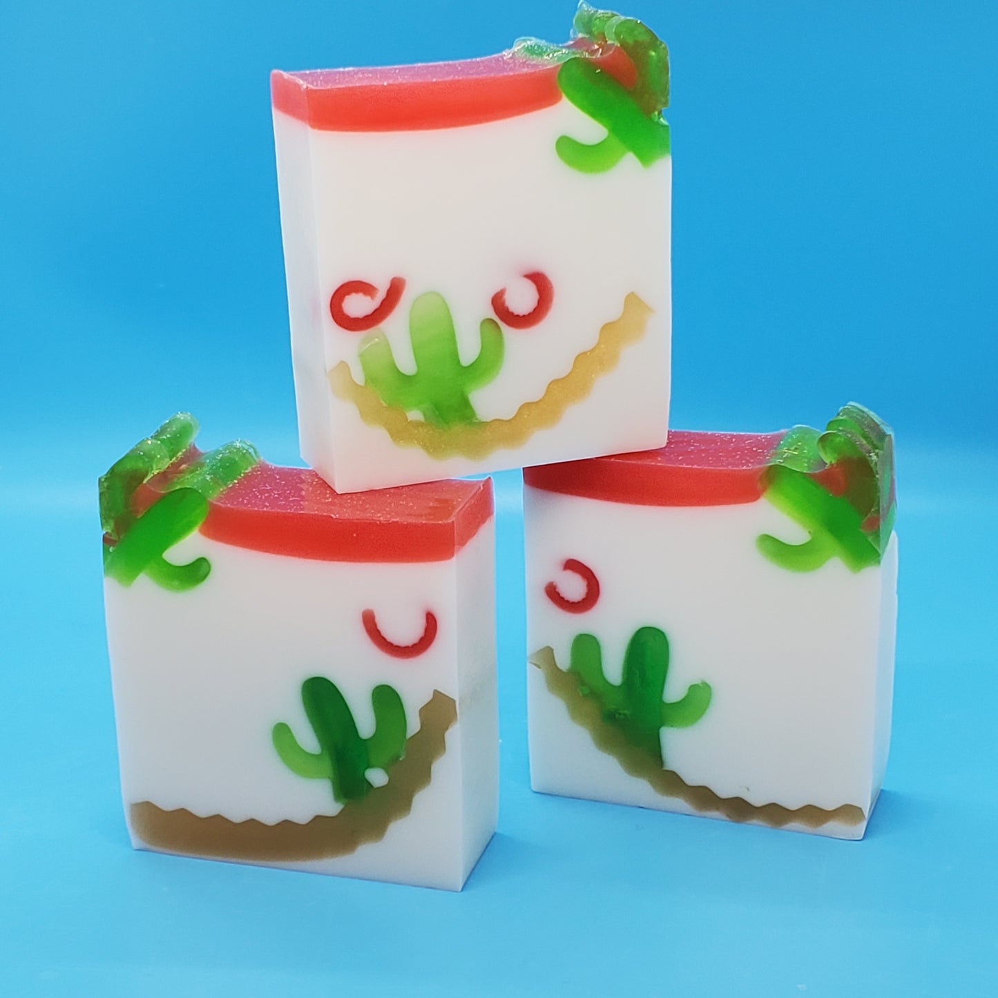 "Cactus Flower" Handcrafted Soap