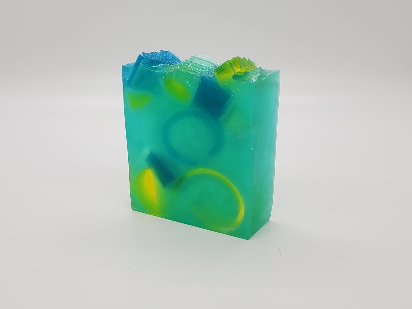 "Cool Citrus Basil" Handcrafted Soap