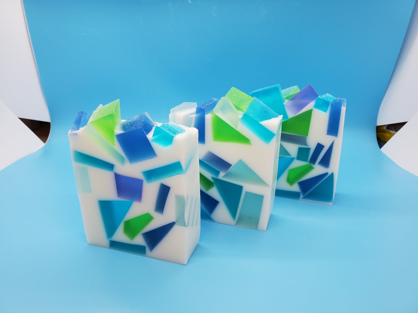 "Sea Glass"  Handcrafted Soap