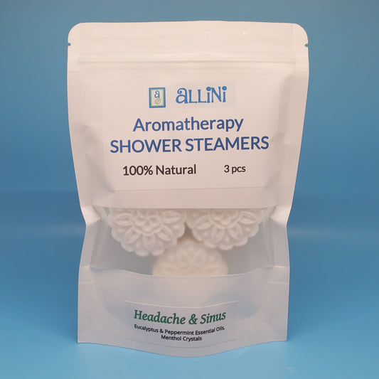 "Sinus & Headache" Aromatherapy Shower Steamers  3pcs