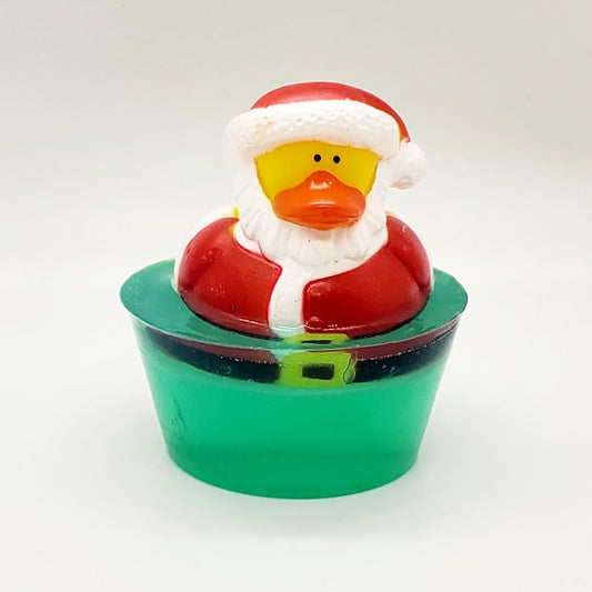 "Santa" Rubber Duck Floating Soap