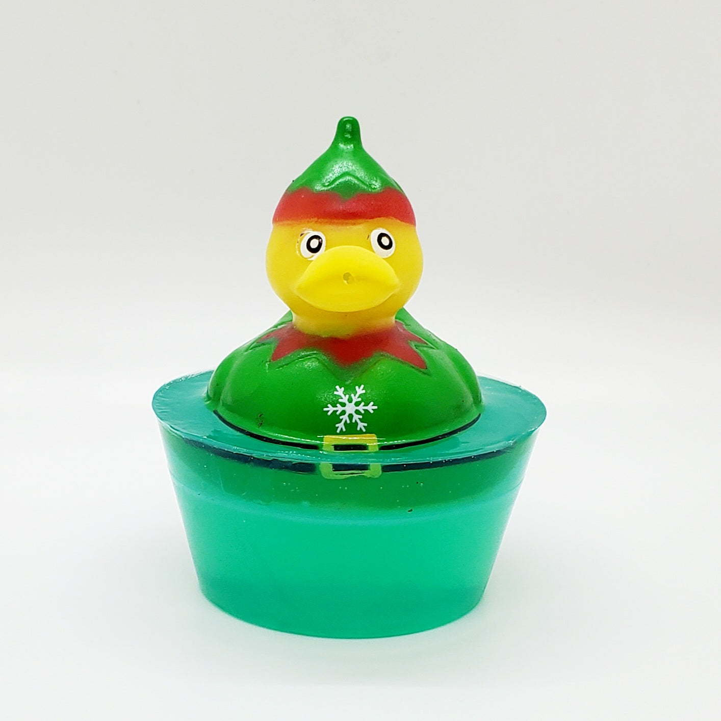 Rubber Duck Floating Soap "Elf"