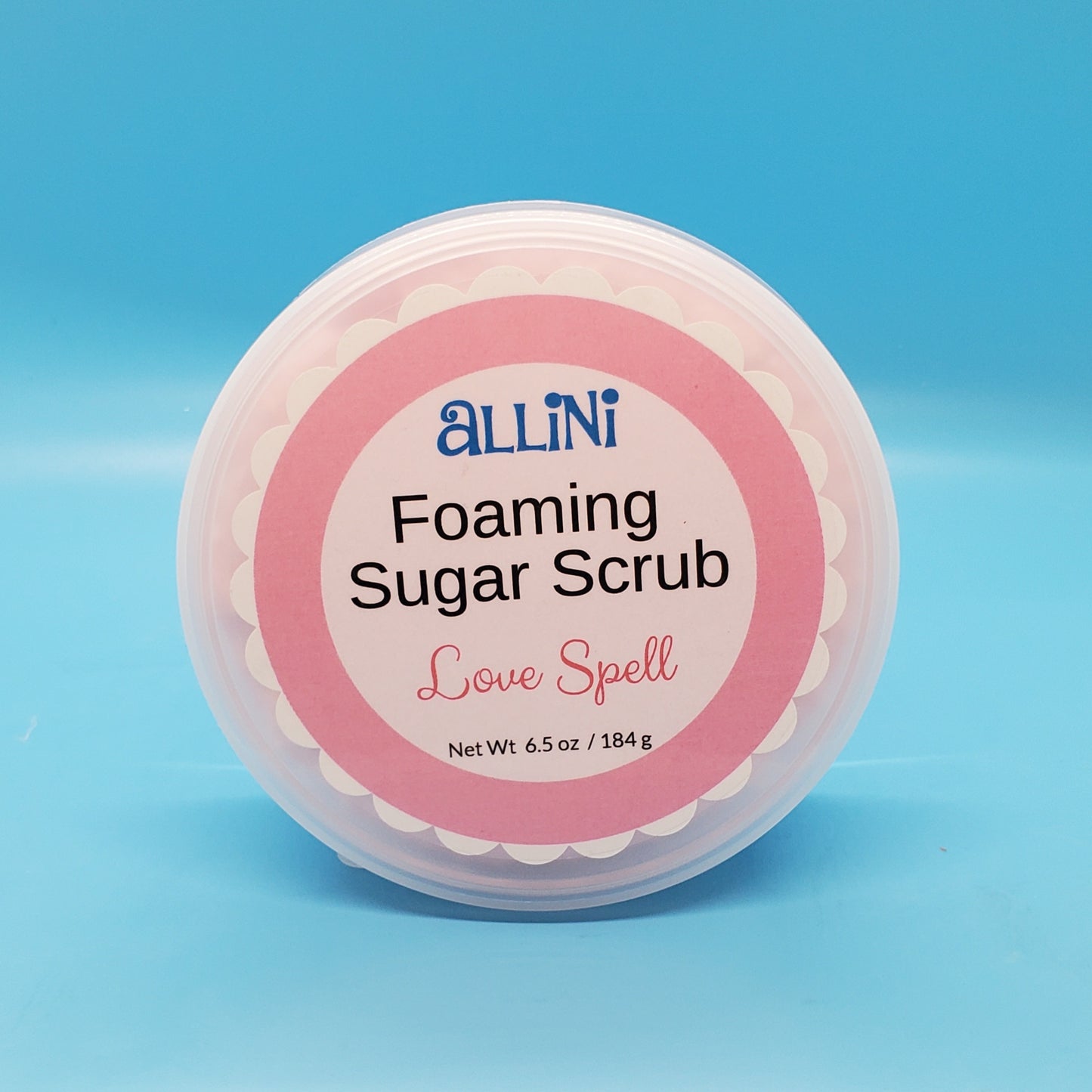 Allini Foaming Sugar Scrub ( 6.5 oz)