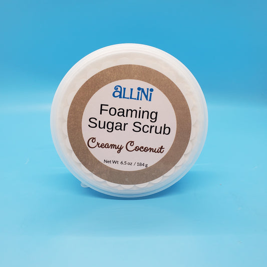 Allini Foaming Sugar Scrub ( 6.5 oz)