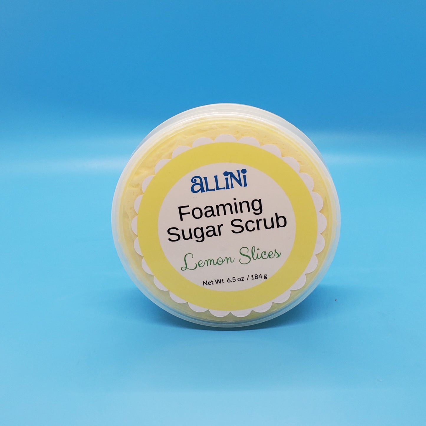 Allini Foaming Sugar Scrub ( 6.5 oz)