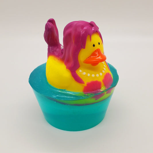 "Mermaid" Rubber Duck Floating Soap