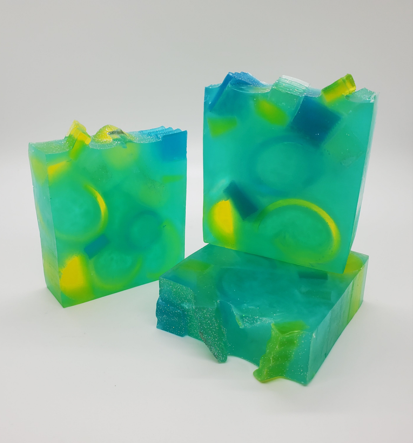 "Cool Citrus Basil" Handcrafted Soap