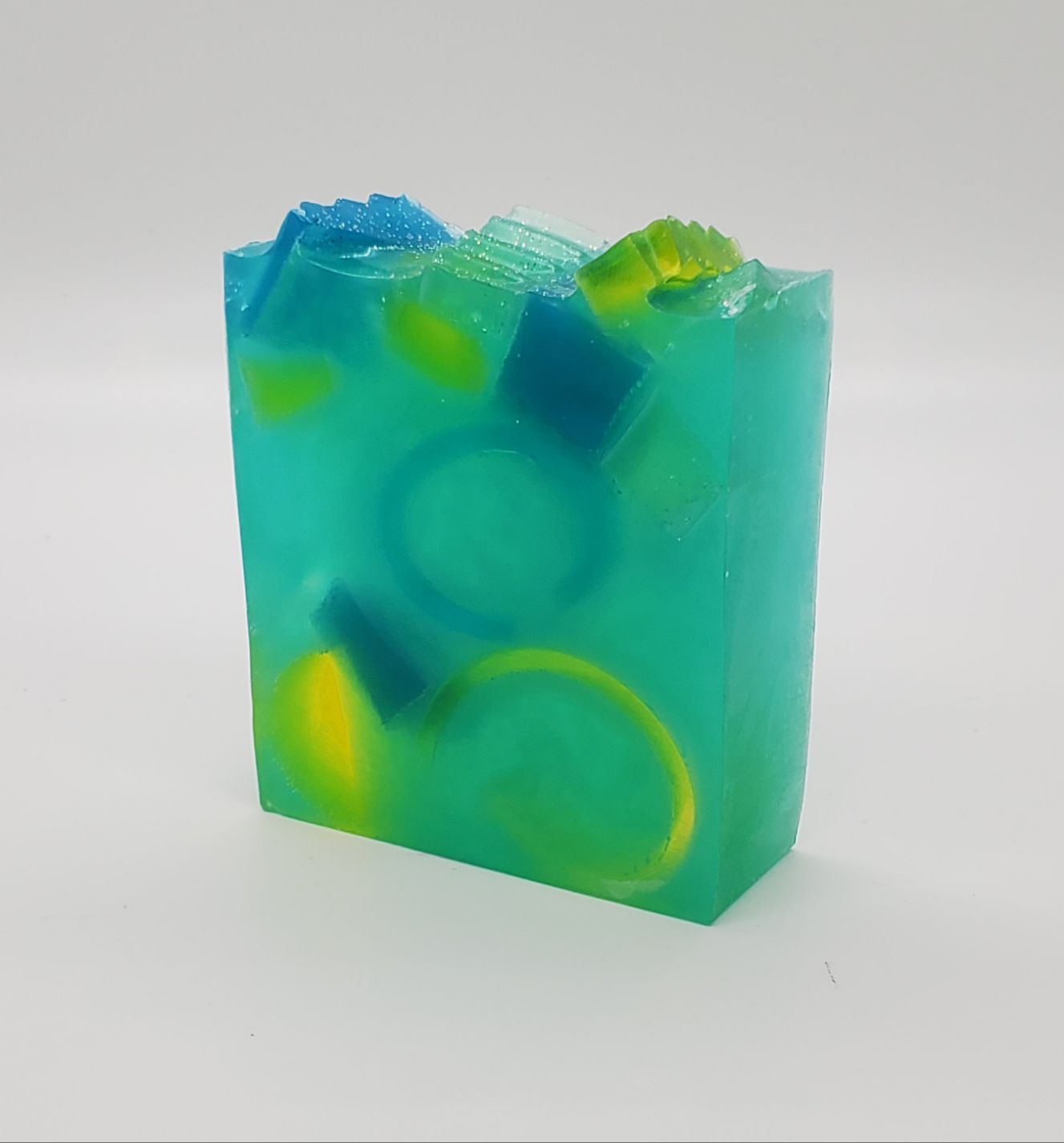 "Cool Citrus Basil" Handcrafted Soap