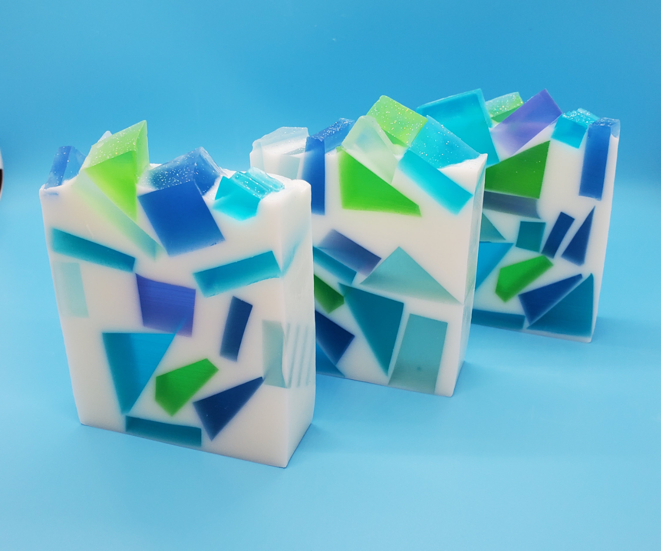 "Sea Glass"  Handcrafted Soap