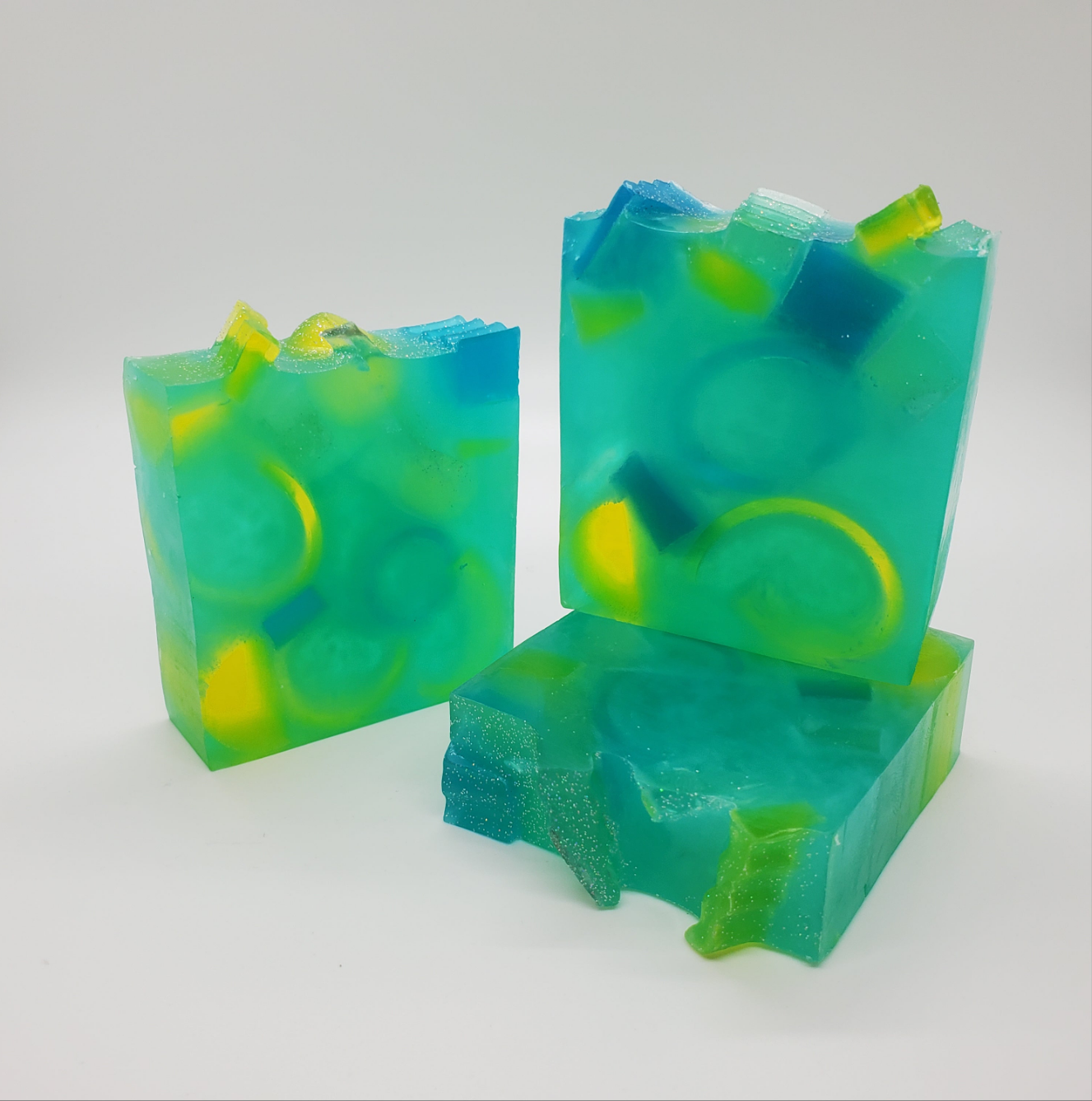 "Cool Citrus Basil" Handcrafted Soap