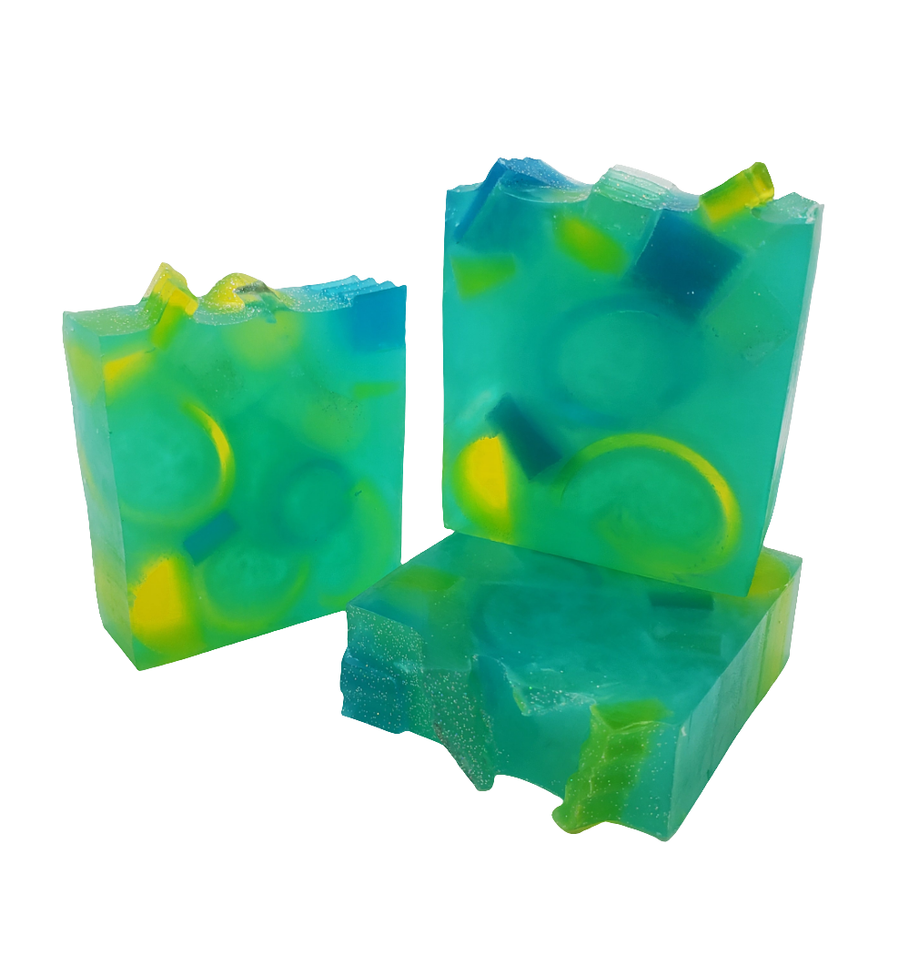 "Cool Citrus Basil" Handcrafted Soap