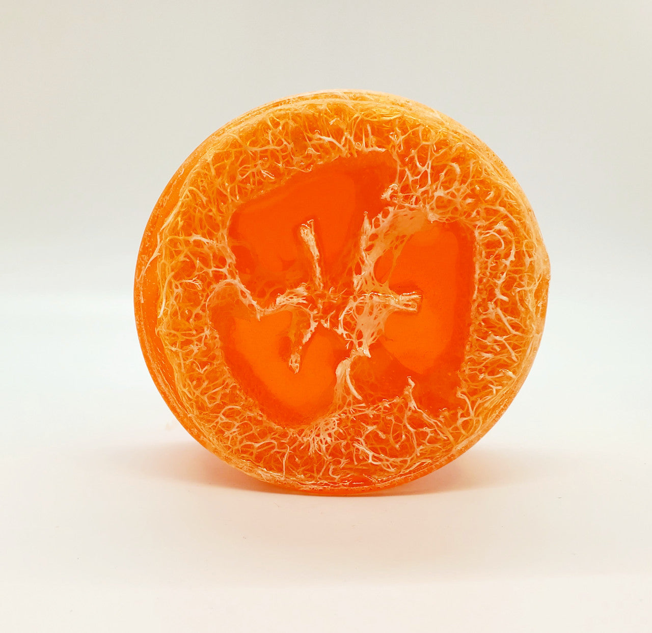 "Satsuma Orange" Exfoliating Loofah Soap