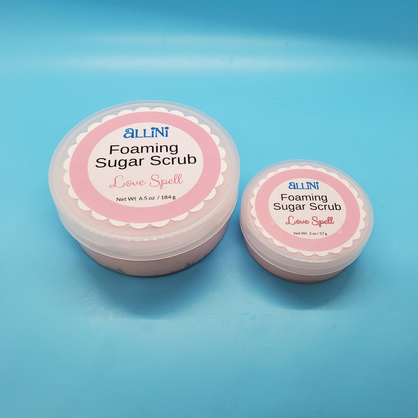 Allini Foaming Sugar Scrub ( 6.5 oz)