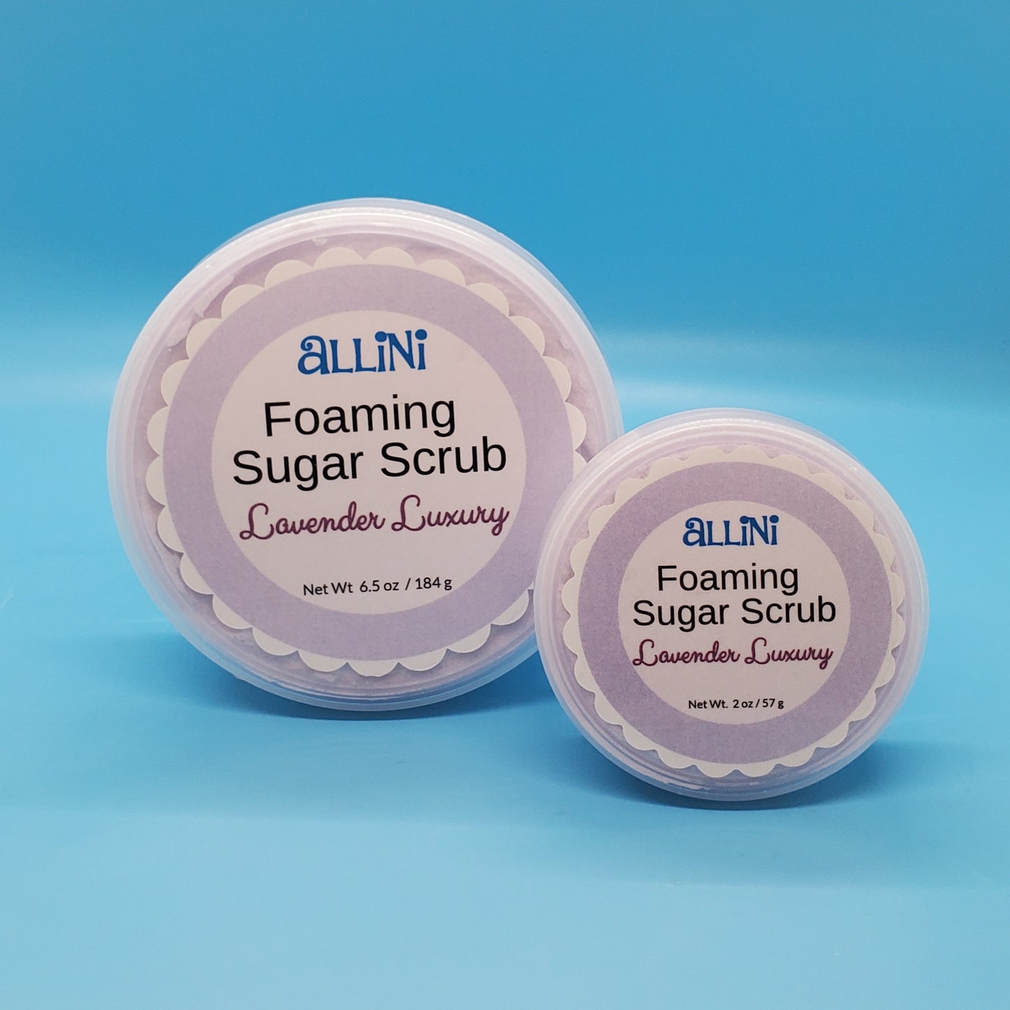 Allini Foaming Sugar Scrub ( 6.5 oz)