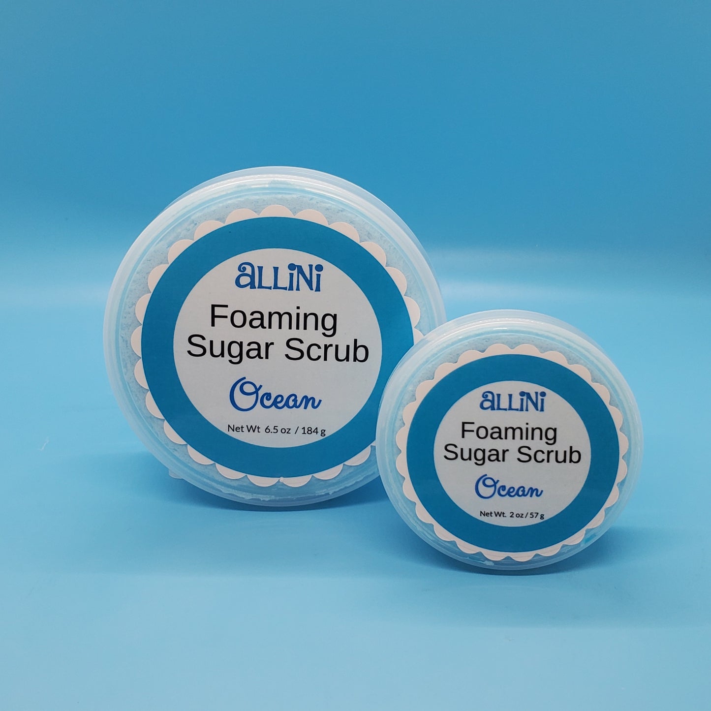 Allini Foaming Sugar Scrub ( 6.5 oz)