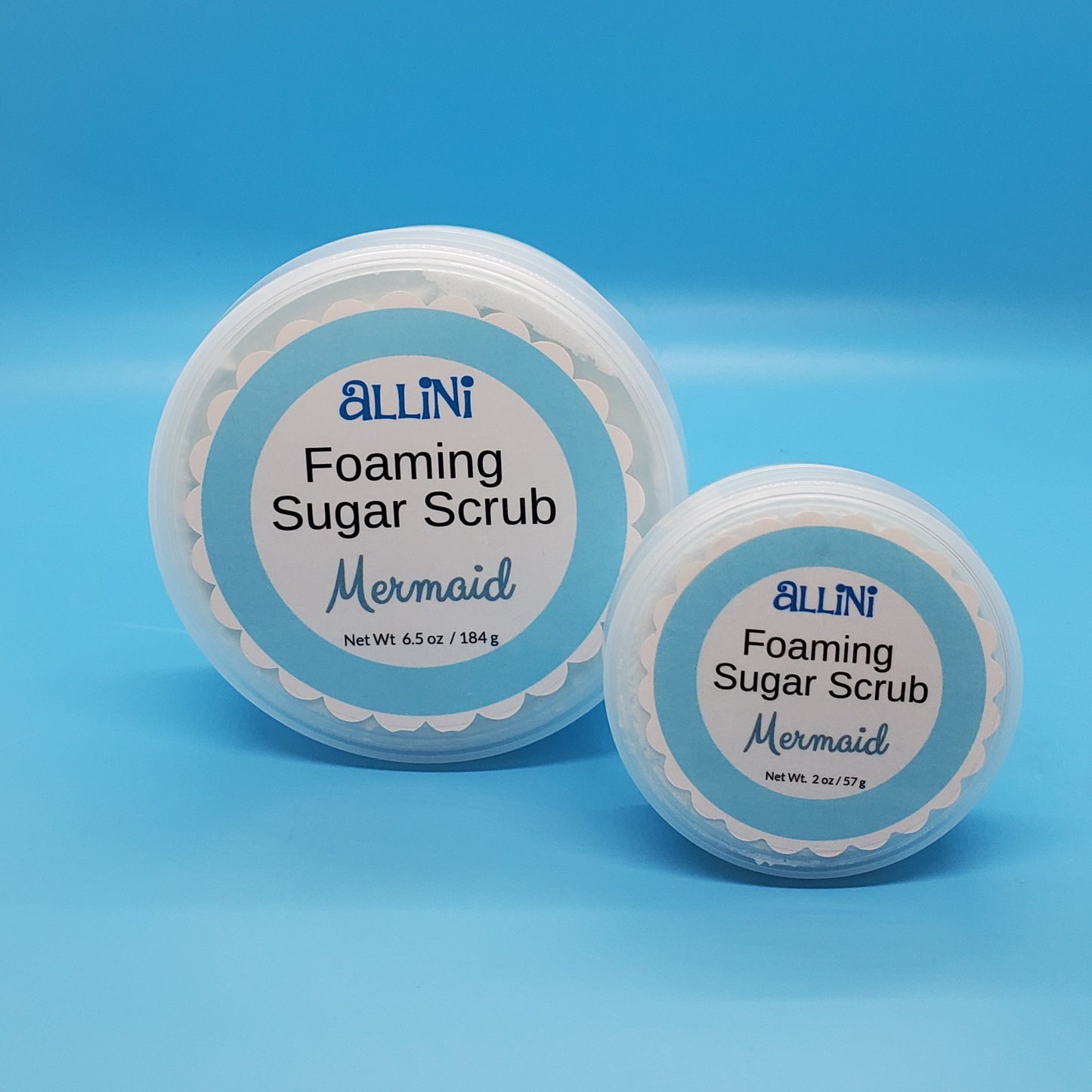 Allini Foaming Sugar Scrub ( 6.5 oz)