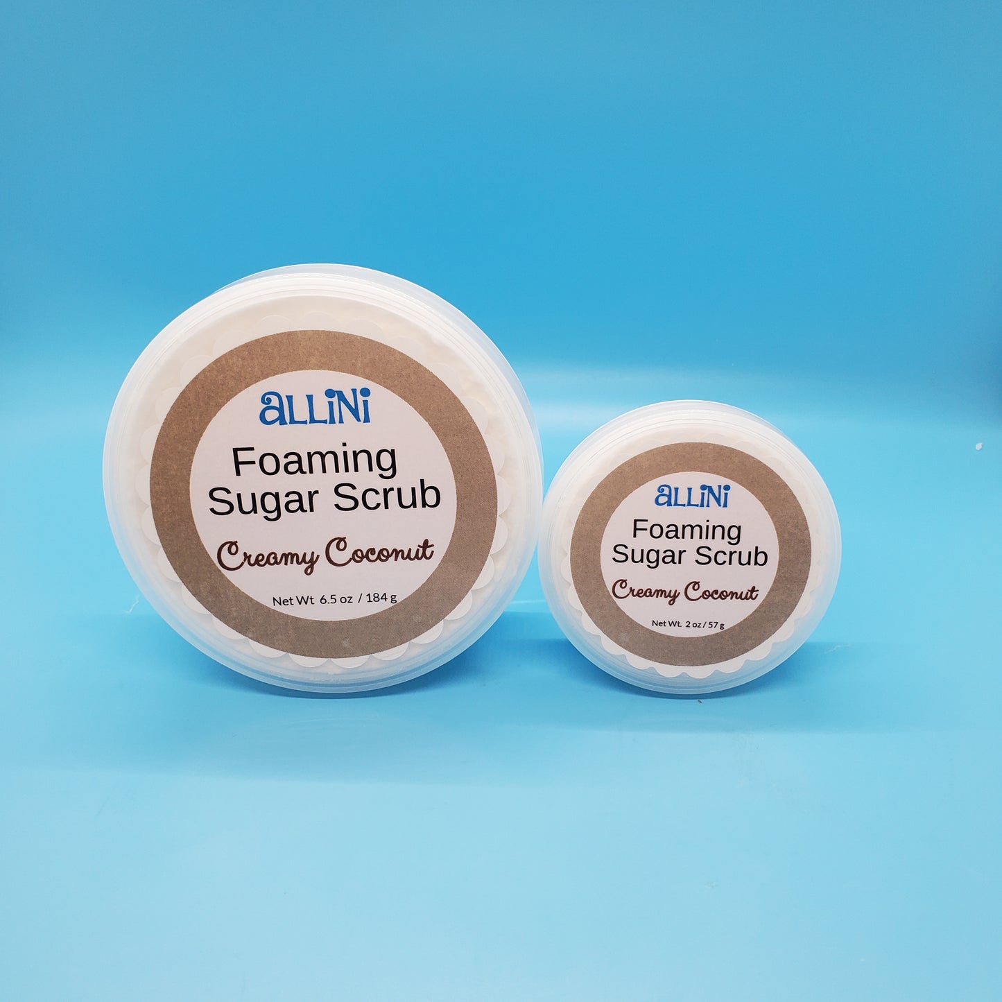 Allini Foaming Sugar Scrub ( 6.5 oz)