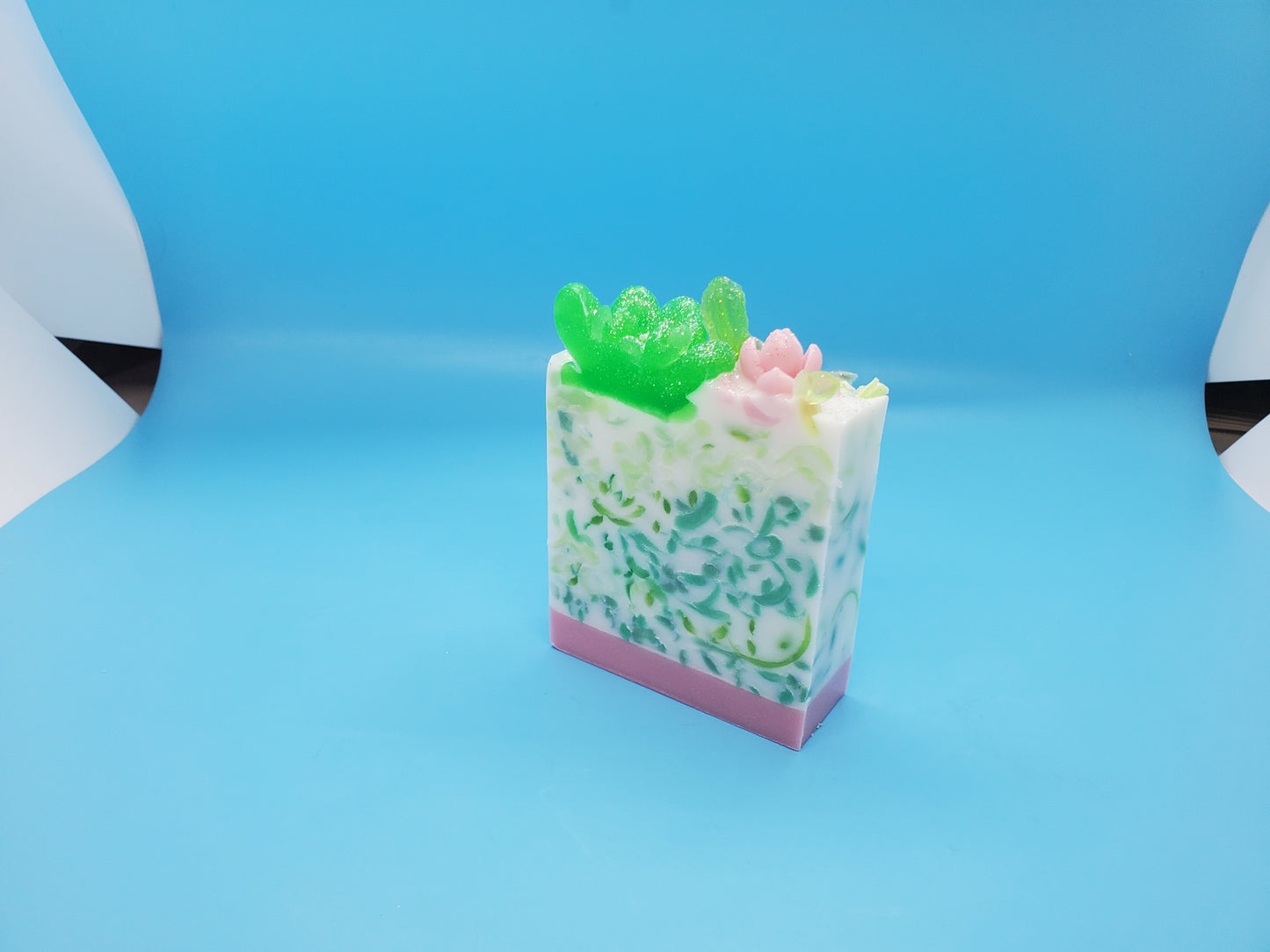 "Succulent Garden" Handcrafted Soap