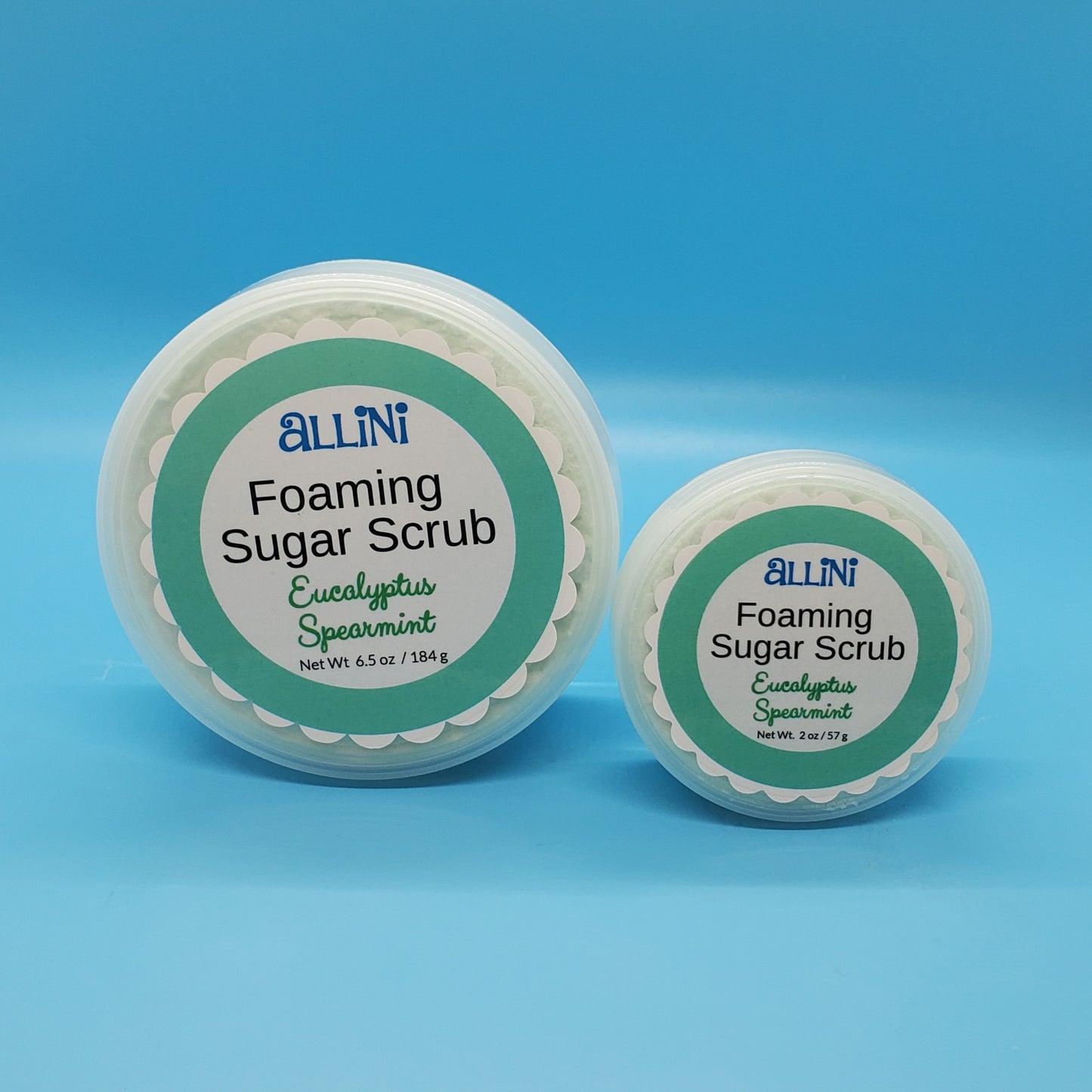 Allini Foaming Sugar Scrub ( 6.5 oz)