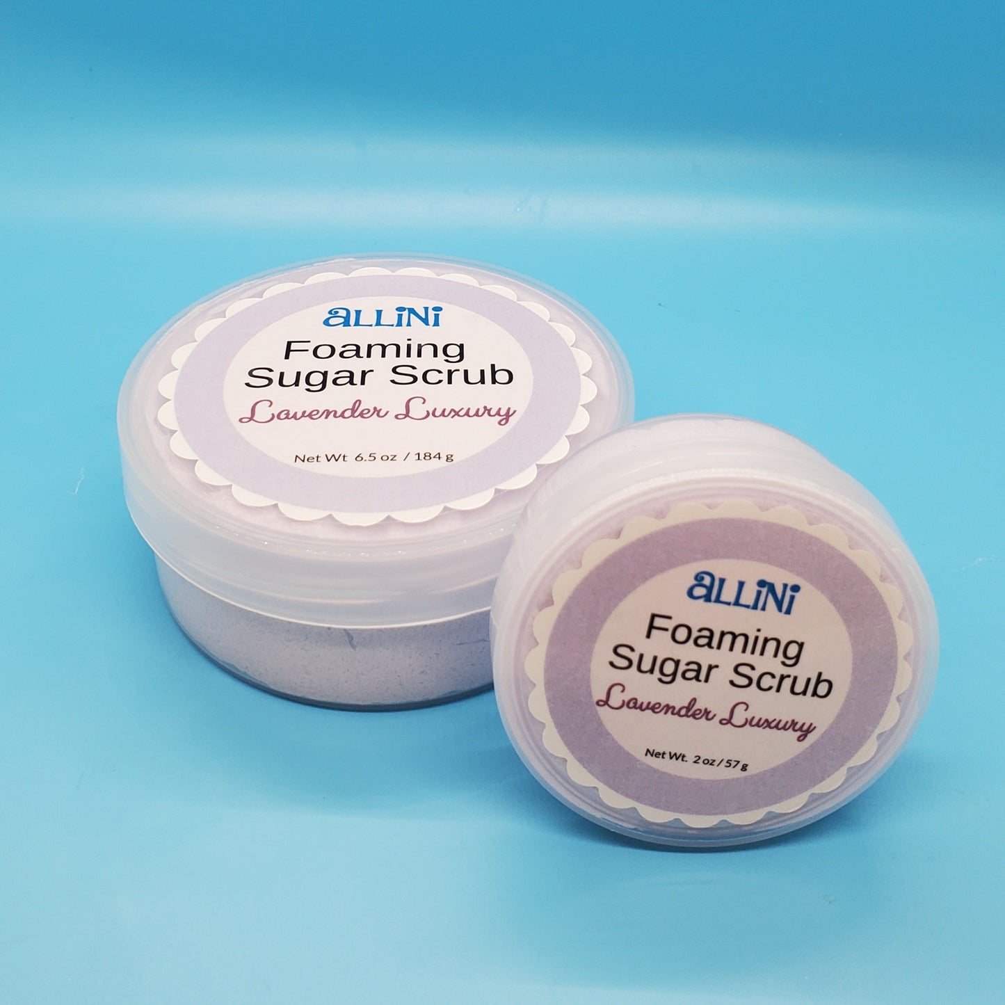 Allini Foaming Sugar Scrub ( 6.5 oz)